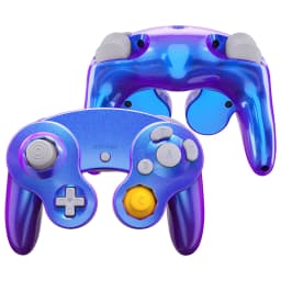 eXtremeRate Custom Faceplate Backplate for Nintendo GameCube Controller, Grip Replacement Housing Shell Cover with Buttons