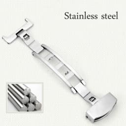 Business Casual Black Brown Genuine Calfskin Leather Watch band Strap Butterfly Buckle Crocodile Pattern Bracelet 18 20 22 24 mm