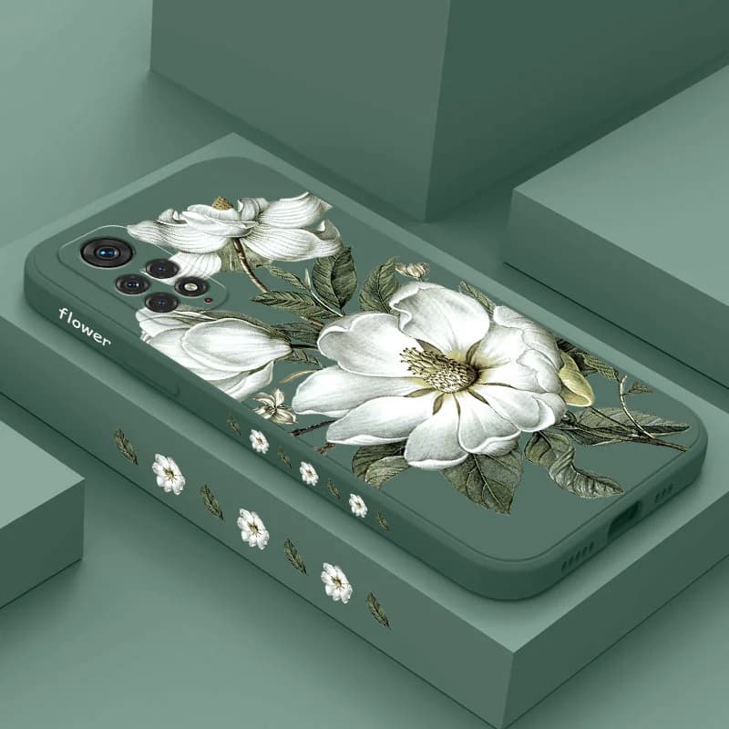 Wild Flowers Phone Case For Xiaomi Redmi Note 14 13 12 12S 11 11S 11T 10 10A 10T 10S 9T 9 8 7 Pro Plus 10C 9A 9C 9T 4G 5G Cover