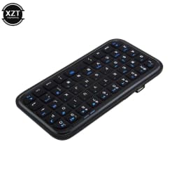 Mini Bluetooth 3.0 Keyboard Rechargeable Slim Travel Size Wireless Keypad Small Portable 49 Keys Keyboard for Tablets Smartphone