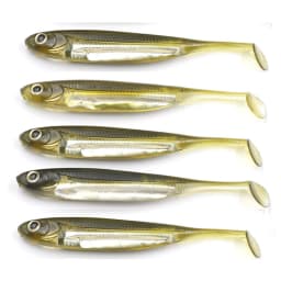 PRO BEROS 5Pcs Soft Fishing Lure Silicone Bait 6g/10g Shad Wobbler Craft Rubber Fish Swimbait For Bass Perc Pike Zander
