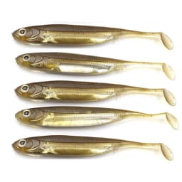 PRO BEROS 5Pcs Soft Fishing Lure Silicone Bait 6g/10g Shad Wobbler Craft Rubber Fish Swimbait For Bass Perc Pike Zander