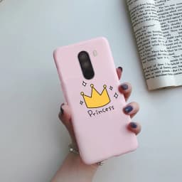 For xiaomi Pocophone F1 Case Poco F1 Cute Cat Cartoon Cover Silicone Soft TPU Phone Case For xiaomi Pocophone F1 Global F 1 Case