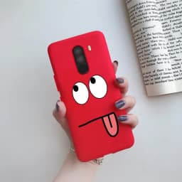 For xiaomi Pocophone F1 Case Poco F1 Cute Cat Cartoon Cover Silicone Soft TPU Phone Case For xiaomi Pocophone F1 Global F 1 Case