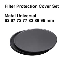 Metal Lens Filter Protection Lid Cover Set Storage Stack Cap 62 67 72 77 82 86 95 mm Aluminum Universal for Filter UV CPL ND etc