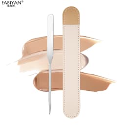 Spatula Stick Stainless Steel Nail Art Stirring Rod Cream Foundation Mixing Tool Makeup Accessories