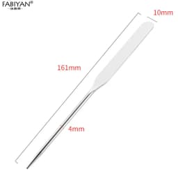Spatula Stick Stainless Steel Nail Art Stirring Rod Cream Foundation Mixing Tool Makeup Accessories