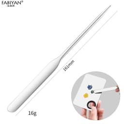 Spatula Stick Stainless Steel Nail Art Stirring Rod Cream Foundation Mixing Tool Makeup Accessories