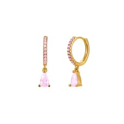 Women's Fashion Tiny Hoop Earrings Shiny Crystal Colorful Zirconia Copper Round Circle Female Trendy Ear Accessory Jewelry Gifts