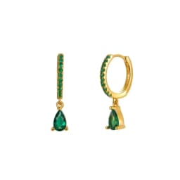 Women's Fashion Tiny Hoop Earrings Shiny Crystal Colorful Zirconia Copper Round Circle Female Trendy Ear Accessory Jewelry Gifts
