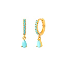 Women's Fashion Tiny Hoop Earrings Shiny Crystal Colorful Zirconia Copper Round Circle Female Trendy Ear Accessory Jewelry Gifts