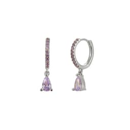 Women's Fashion Tiny Hoop Earrings Shiny Crystal Colorful Zirconia Copper Round Circle Female Trendy Ear Accessory Jewelry Gifts