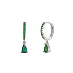 Women's Fashion Tiny Hoop Earrings Shiny Crystal Colorful Zirconia Copper Round Circle Female Trendy Ear Accessory Jewelry Gifts