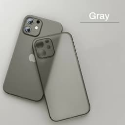 Ultra Thin Matte Phone Case For Apple iphone 11 12 13 14 15 Pro Max 13mini 15 Plus Feathered Fine Hole Eye Protection Cover Case