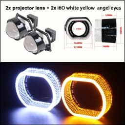 SANVI 3.0 Bi LED Lenses for Headlights Ice Lense Auto LED Projector Headlight Hella G5 3R Projector 110W Car Light Retrofit
