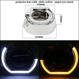SANVI 3.0 Bi LED Lenses for Headlights Ice Lense Auto LED Projector Headlight Hella G5 3R Projector 110W Car Light Retrofit