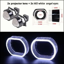 SANVI 3.0 Bi LED Lenses for Headlights Ice Lense Auto LED Projector Headlight Hella G5 3R Projector 110W Car Light Retrofit