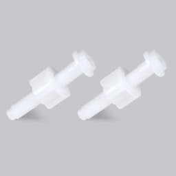 2pcs Toilet Seat Hinge Bolts Screw Fixing Fitting Kit Bathroom Toilet Seat Repair Screws Accessories Tools