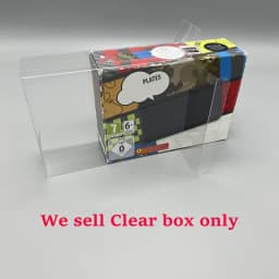 Transparent Clear box European version for New 3DS Game controller collection storage protective box