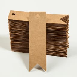 50pcs Stamping Thank You Paper Card Tags Jewelry Packaging