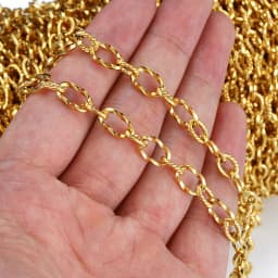 1meter stainless steel chains paper clip shape star chain for jewelry making DIY