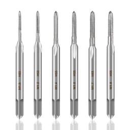  M1-M9 Right Hand Thread Tap and Die Set Metric Plug Tap Die HSS Machine Threading Tool Screw Thread Tap Drill Die Set 2pcs 