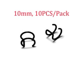 20-30Pcs Stainless Steel Hypoallergenic Earrings Hooks Findings Black Plated Ear Wire Hooks For DIY Jewelry Making Supplier