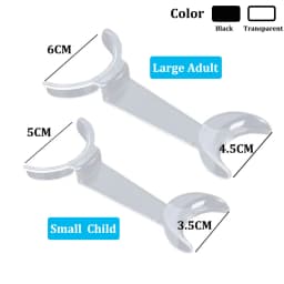5/10Pc Dental Double Head Retractor Upper Lower Lip Retractor Lip Intraoral Cheek for Adults/children Mouths Opener Dentist Tool