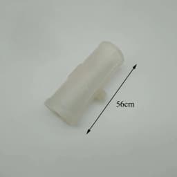 plastic parts for shower rod holder, sliding bar inner flexible plastic sleeve