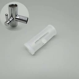 plastic parts for shower rod holder, sliding bar inner flexible plastic sleeve