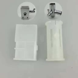 plastic parts for shower rod holder, sliding bar inner flexible plastic sleeve