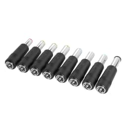 8-in-1 DC Power Jack Female Plug Adapter Connectors 5.5*2.1mm to 3.5 4.0 4.8 5.5 5.2 6.3 6.0 Male Tips Adaptor