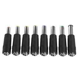 8-in-1 DC Power Jack Female Plug Adapter Connectors 5.5*2.1mm to 3.5 4.0 4.8 5.5 5.2 6.3 6.0 Male Tips Adaptor