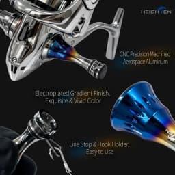 HEIGHTEN Fishing Reel Stand 38mm for Shimano Stradic Stella Daiwa Luvias Spinning Reel