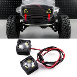 AXSPEED RC Car LED Light Headlights Taillight for Vanquish Products VS4-10 Phoenix VPS09007 1/10 RC Crawler Car Upgrade Parts