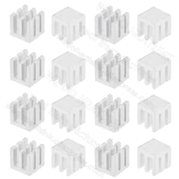 WE DO HEATSINK 10x10x10mm Without or With Thermal Pad Aluminum Heat Sink IC Memory Chip Heatsink Cooling Cooler