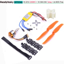 A2212 2212 1400KV 2200KV Brushless Motor 30A ESC SG90 9G Micro Servo 6inch / 8inch Propeller for RC Fixed Wing Plane Helicopter