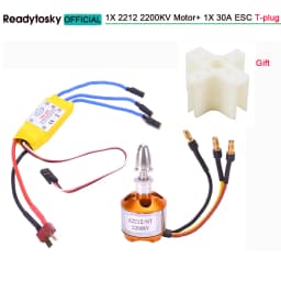 A2212 2212 1400KV 2200KV Brushless Motor 30A ESC SG90 9G Micro Servo 6inch / 8inch Propeller for RC Fixed Wing Plane Helicopter