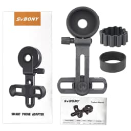 Svbony Universal Phone Adapter Mount Compatible with Binoculars Monoculars Scope Suitable for SV28/SV14/SV17/SV411/SV202/SM402
