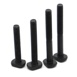 M6 M8 M10 M12 Black Carbon Steel T Shape Punch Milling Machine Screw Threaded Rod Clamping Cap Bolt T-Slot T-head Bolts GB37