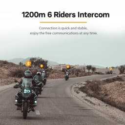 FreedConn Motorcycle Intercom Bluetooth Headset Helmet Headphones Waterproof Music Share BT 5.0 FM Radio Commutator Earphone