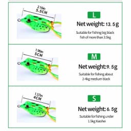 Frog Lures 2pcs Soft Tube Bait Plastic Fishing Lure With Hooks Top Water Soft 3D Eyes Artificial Wild Hanging Fishing Bait Tool