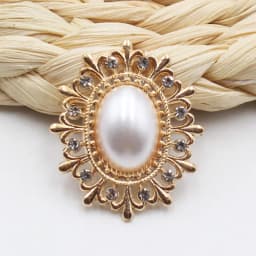 10 Pieces of 24 * 28MM Alloy Diamond Pearl Buttons Fashion Gorgeous Wedding Party Holiday Creative DIY Beautiful Decorative Acce