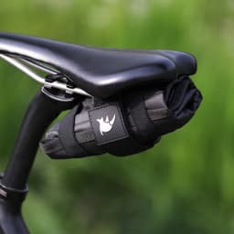 Rhinowalk Bicycle Bag Tool Bag Top Front Tube Frame Bag Burrito Pack Pouch Cycling Accessories Black MTB Bike Rear Tool Kits