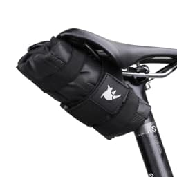 Rhinowalk Bicycle Bag Tool Bag Top Front Tube Frame Bag Burrito Pack Pouch Cycling Accessories Black MTB Bike Rear Tool Kits