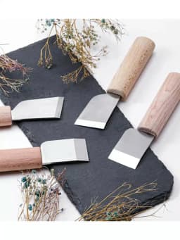 WUTA Professional Leather Craft Cutting Knife DIY Craft Knife Sharping Skiving Tool High Speed Steel Blade Right/Left Handed