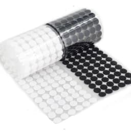 500/1000pair Dots Adhesive Fastener Tape 10/15/20mm Disc Dot Sticker Adhesive Strong Glue Magic Sticker Round Coins Hook Loop
