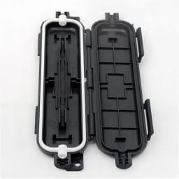 Drop cable waterproof protection box Optical fiber Protection box with SC Adapter tube heat shrink tubing Type protection box