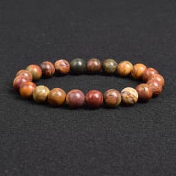 Genuine Natural Stone Bracelet Apatite Lapis Lazuli Agate Crystal Tiger Eye High Quality Gem Beads Bracelet Homme Jewelry Bangle