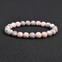 Genuine Natural Stone Bracelet Apatite Lapis Lazuli Agate Crystal Tiger Eye High Quality Gem Beads Bracelet Homme Jewelry Bangle